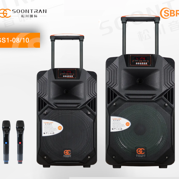 Product Image of SS1-08 and SS1-10 trolley speaker, Soontran